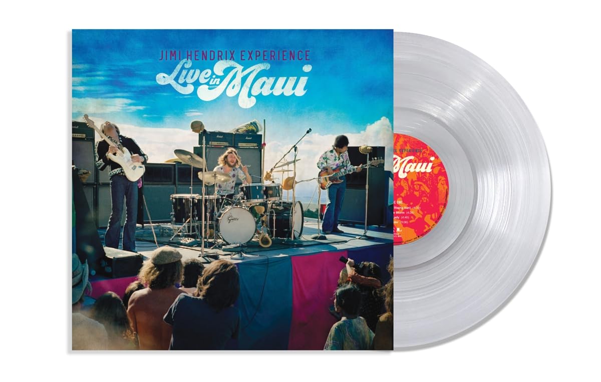Jimi Hendrix Live In Maui (Vinyl LP 12″) Clear [NEW]