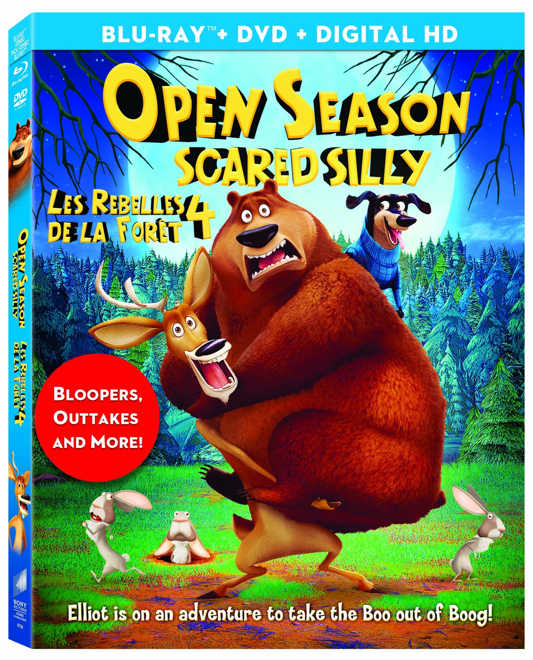 Open Season Scared Silly [Blu-ray + DVD + Digital Copy] (Bilingual) on MovieShack